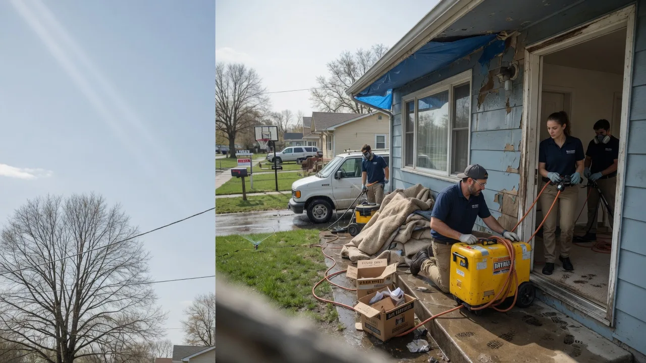 Basement Flood Cleanup in Johnson, KS near me